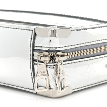 Louis Vuitton Monogram Mirror Handle Trunk Silver 7 of 11