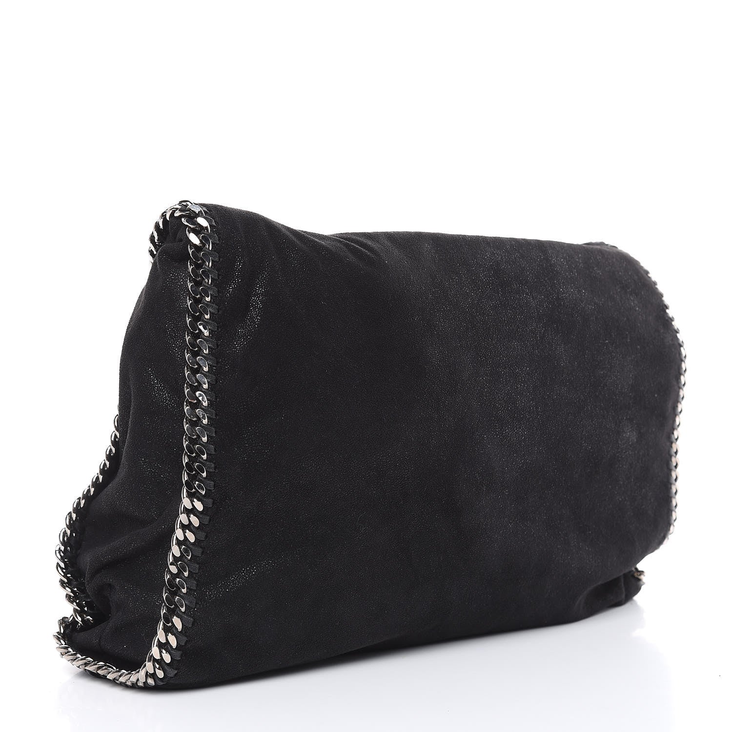Stella McCartney Shaggy Deer Big Falabella Tote Black 3 of 12