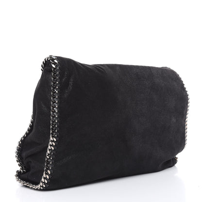 Stella McCartney Shaggy Deer Big Falabella Tote Black 3 of 12