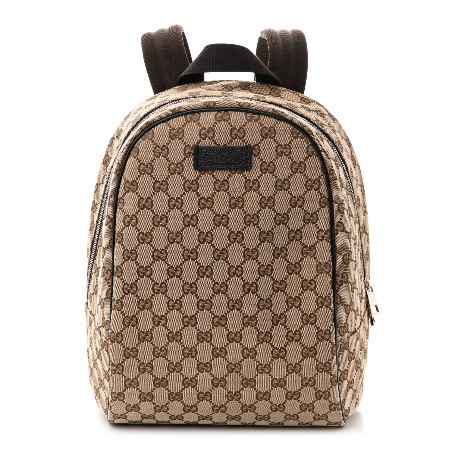 Gucci Monogram Travel Backpack Dark Brown 1 of 11