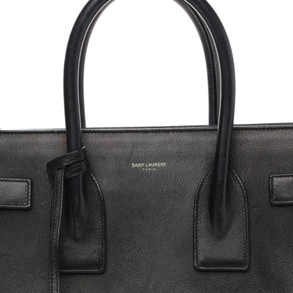 Saint Laurent Calfskin Small Sac De Jour Black 9 of 22