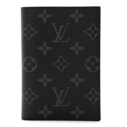Louis Vuitton Monogram Eclipse Passport Cover 1 of 6