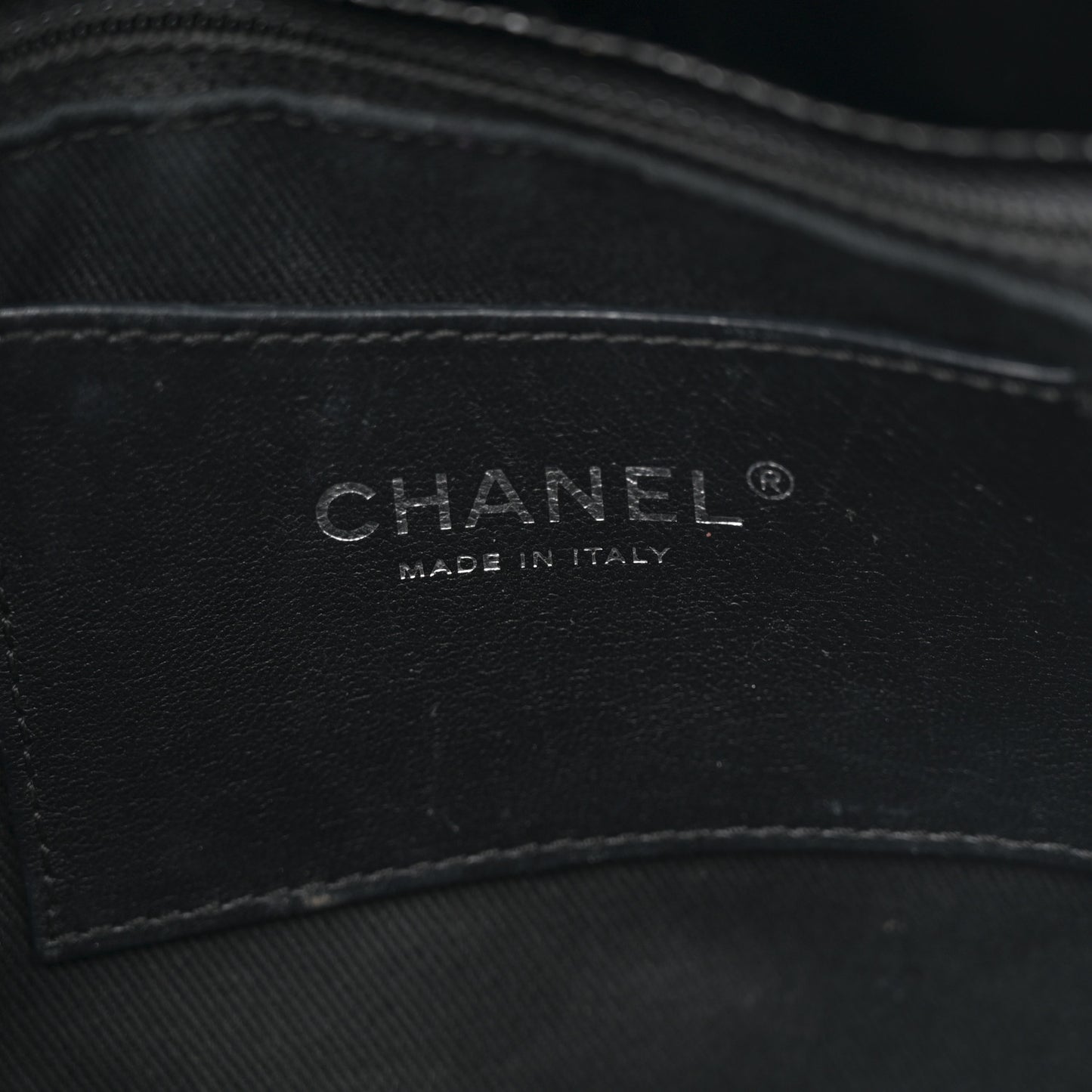 Patent Quilted Medium Just Mademoiselle Bowling Bag Black