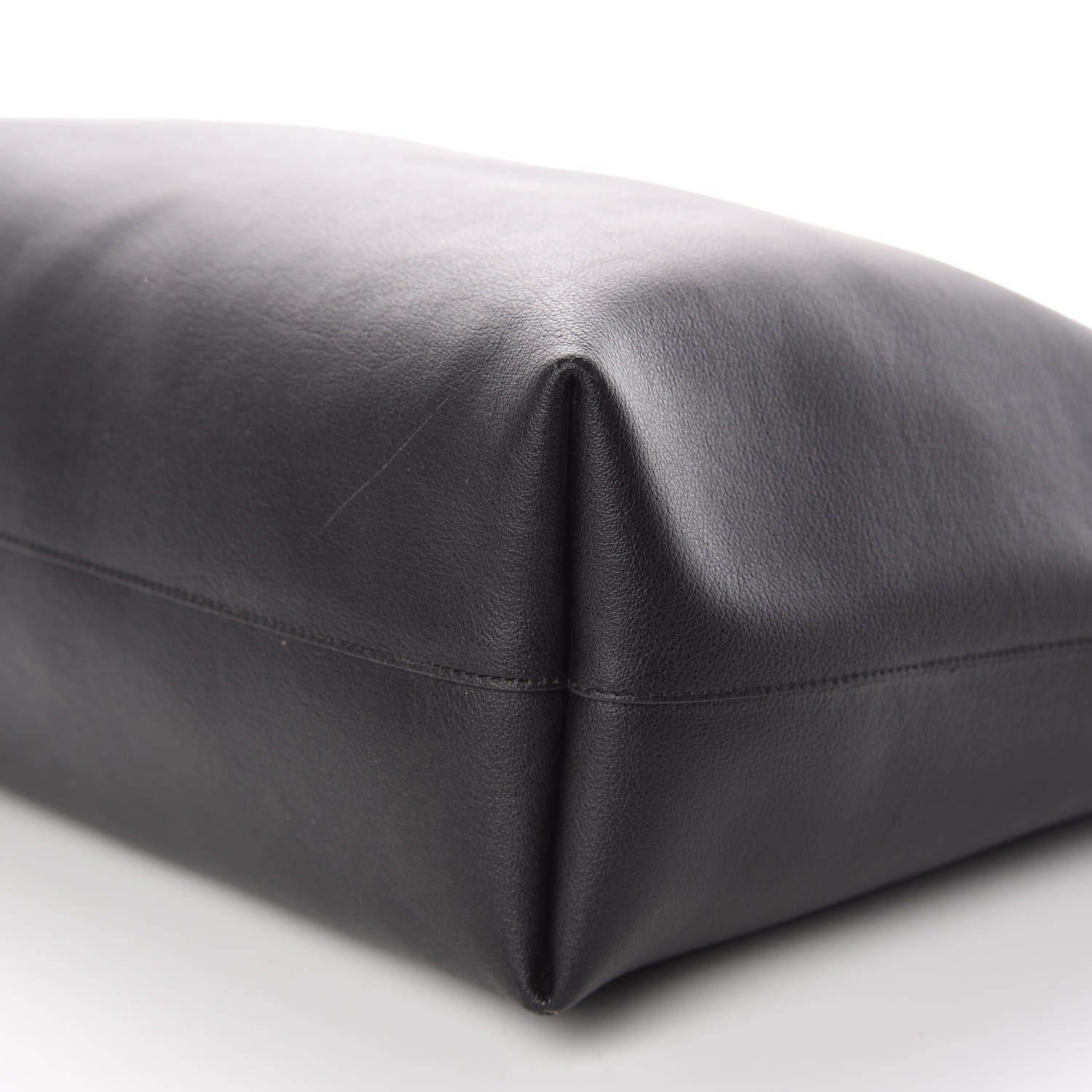 Saint Laurent Calfskin Large Shopping Tote Black 7 of 12