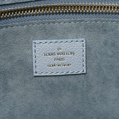 Louis Vuitton Empreinte Monogram Giant Neverfull MM Blue Hour 8 of 11