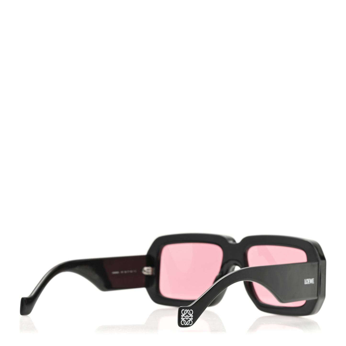 Acetate Paula's Ibiza Dive In Mask Sunglasses LW40064U Black Pink