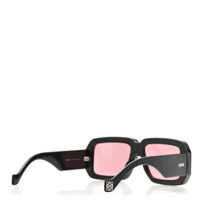 Loewe Acetate Paula's Ibiza Dive In Mask Sunglasses LW40064U Black Pink 4 of 7