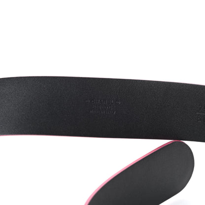 Chanel Lambskin CC Belt 75 30 Pink 3 of 9