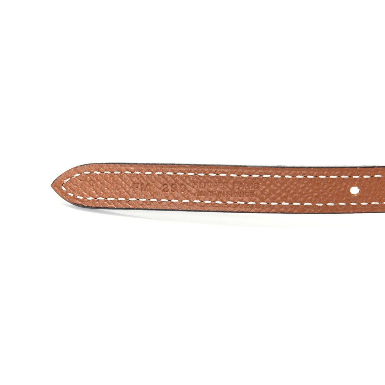 Hermes Swift Epsom 13mm Focus Belt 70 Black Gold 3 of 8
