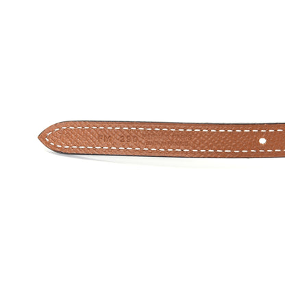 Hermes Swift Epsom 13mm Focus Belt 70 Black Gold 3 of 8