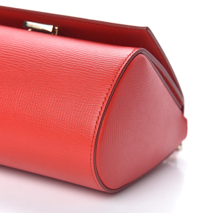 Givenchy Textured Calfskin Mini Pandora Box Chain Crossbody Bag Medium Red 10 of 10