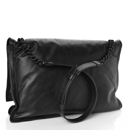 Salvatore Ferragamo Calfskin Medium Viva Bow Shoulder Bag Black 3 of 9