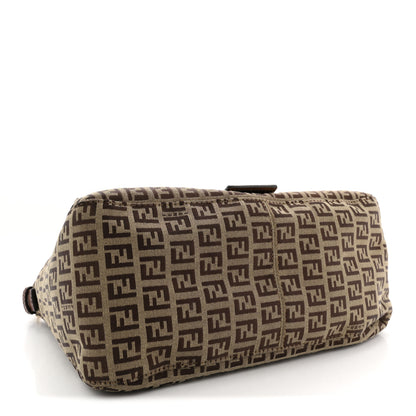 Fendi Zucchino Vitello Mama Baguette Mogano Panna Bruciato 4 of 10