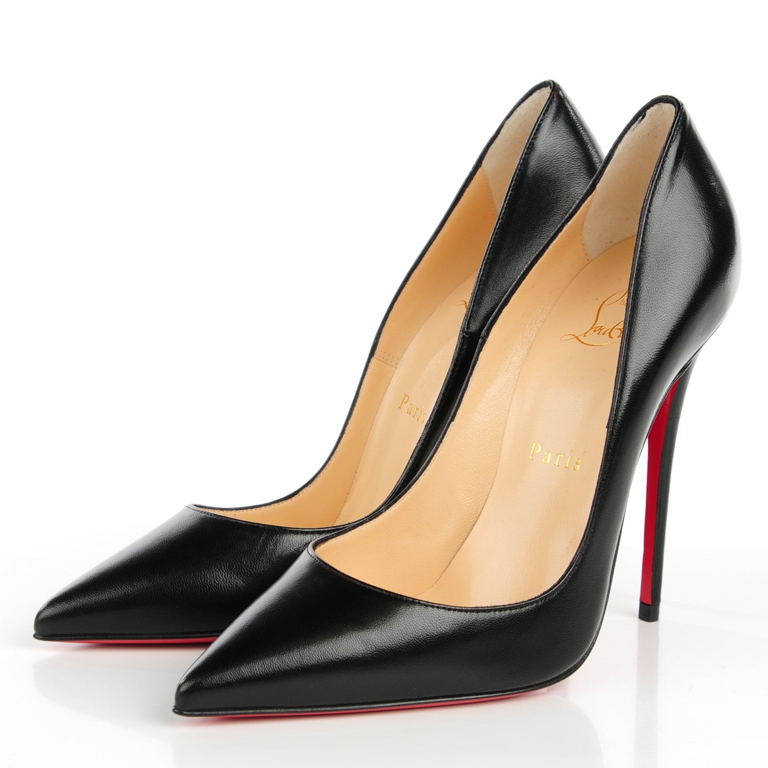 Christian Louboutin Kid So Kate 120 Pumps 36.5 Black 3 of 7
