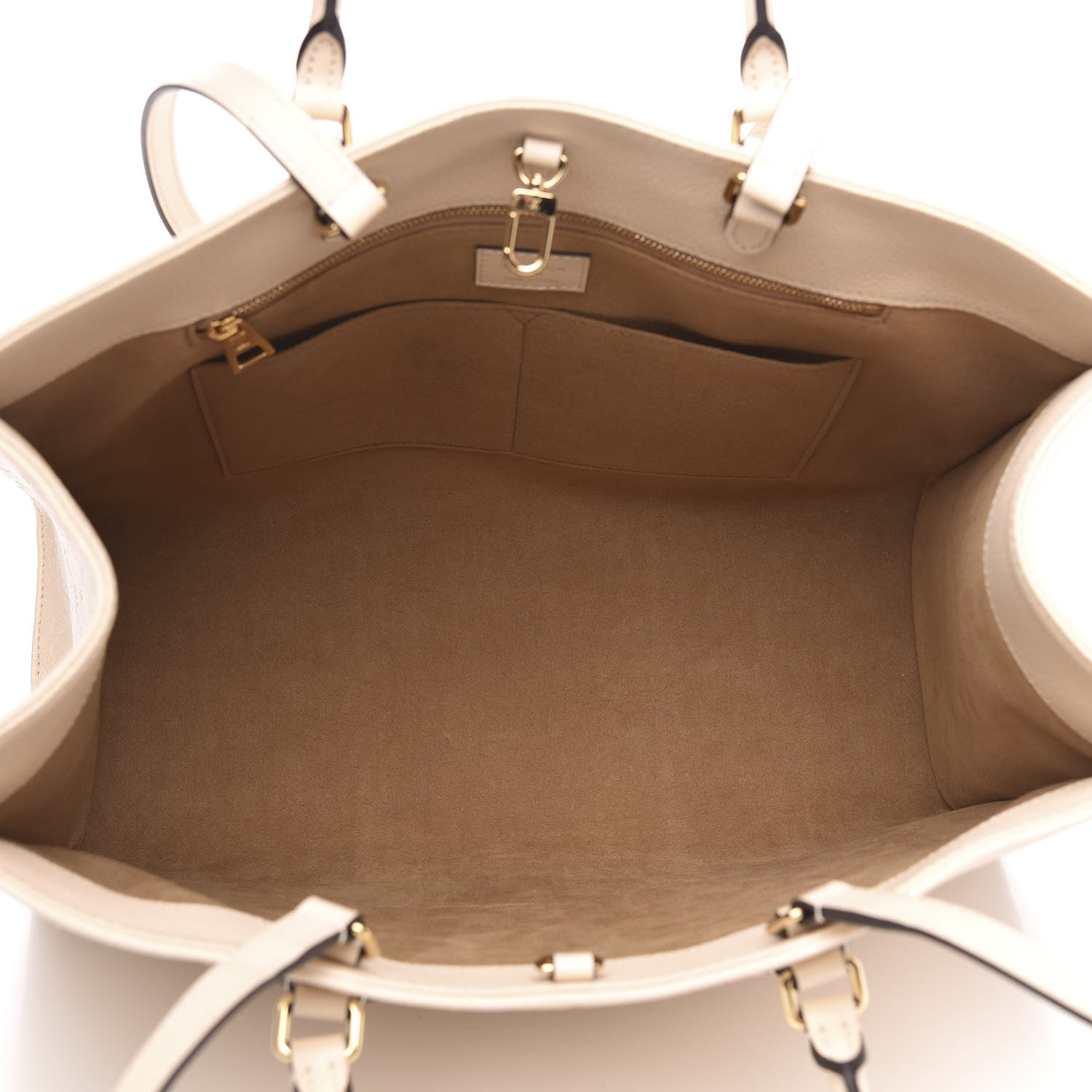 Louis Vuitton Empreinte Monogram Giant Onthego GM Creme 5 of 11