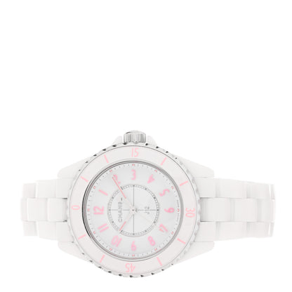 Chanel Stainless Steel Ceramic 33mm J12 Phantom Quartz Watch Pink 2 of 5