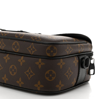 Louis Vuitton Monogram Macassar S Lock Messenger 9 of 12