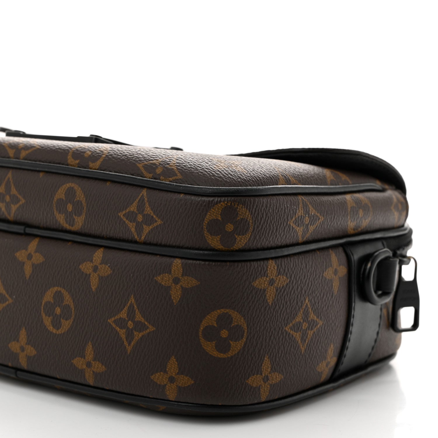 Louis Vuitton Monogram Macassar S Lock Messenger 9 of 12