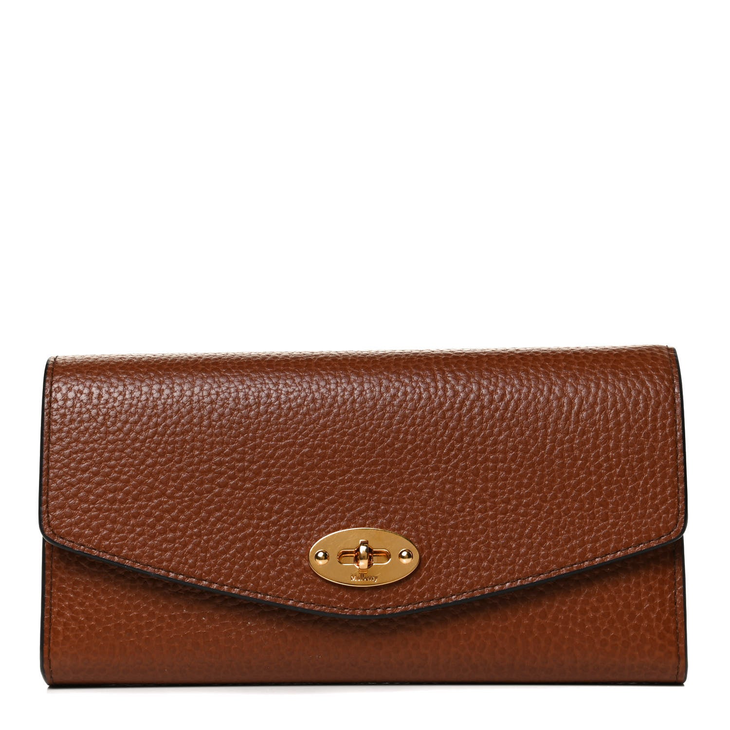 Mulberry Classic Grain Darley Wallet Oak 1 of 9