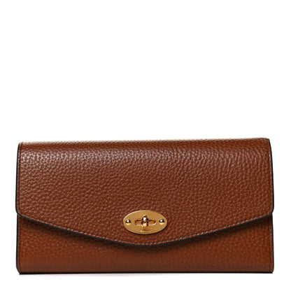 Mulberry Classic Grain Darley Wallet Oak 1 of 9