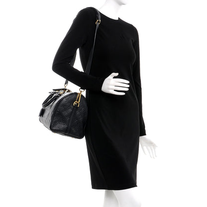 Louis Vuitton Empreinte Speedy Bandouliere 30 Black 2 of 12