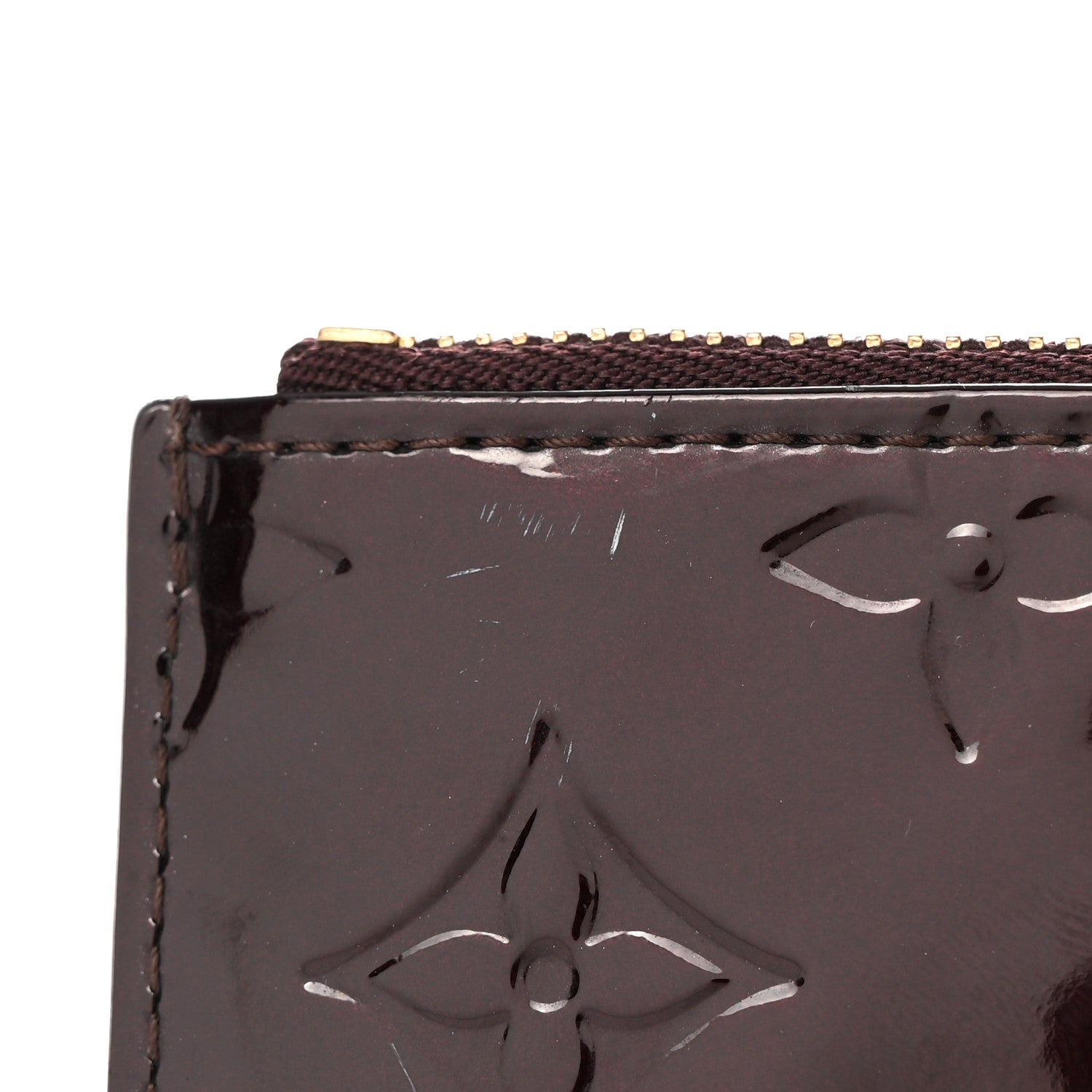 Louis Vuitton Vernis Pochette Key Pouch Amarante 10 of 13
