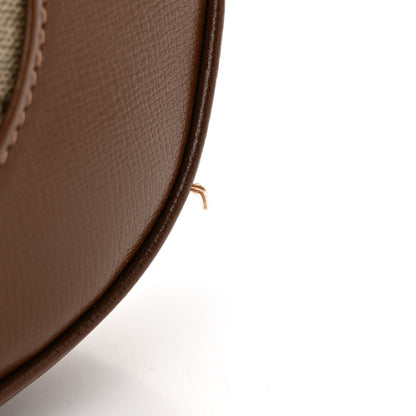 Gucci GG Supreme Monogram Azalea Calfskin Web Medium Jackie 1961 Hobo Beige Ebony Brown Sugar 11 of 11