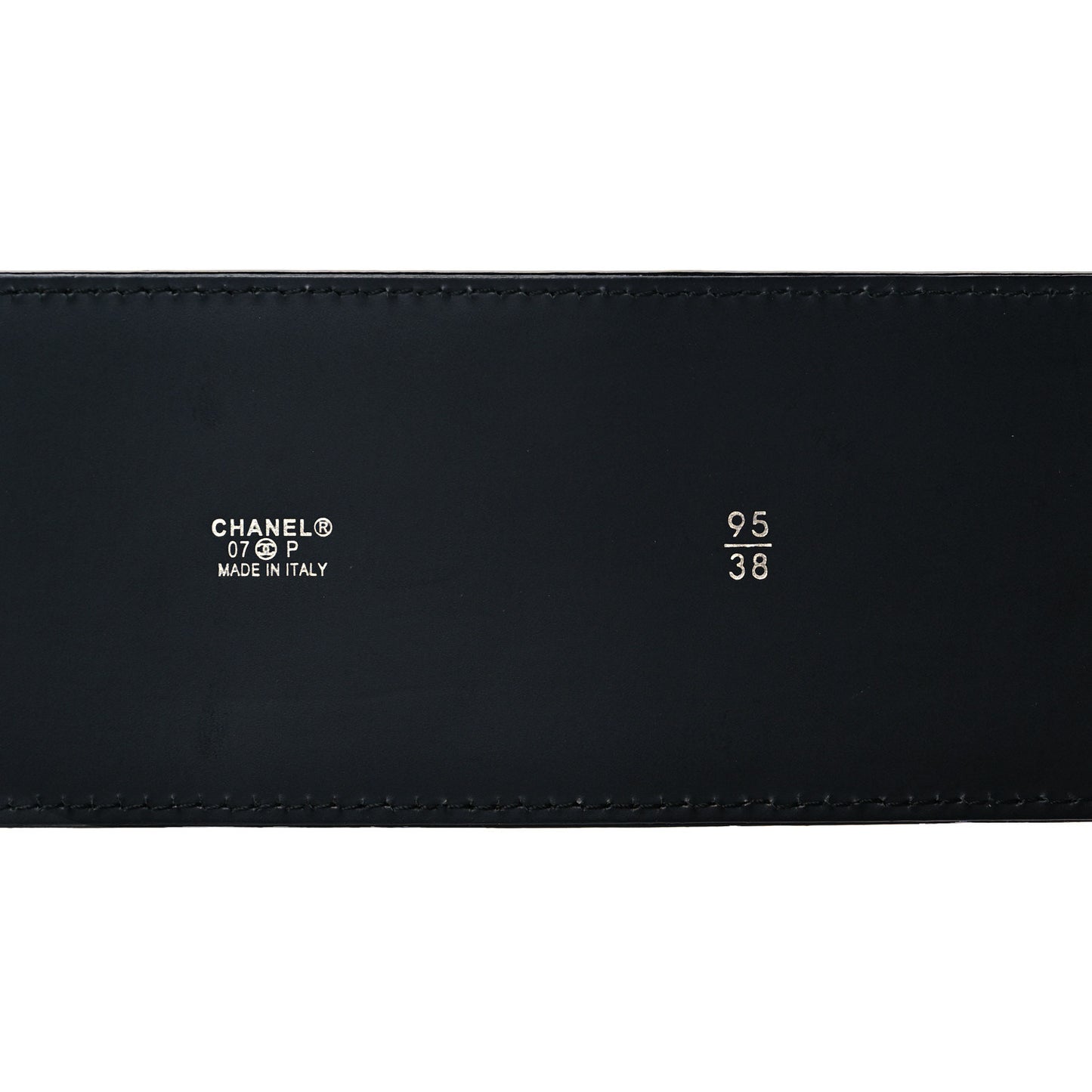 Patent CC Wide Belt 95 38 Black