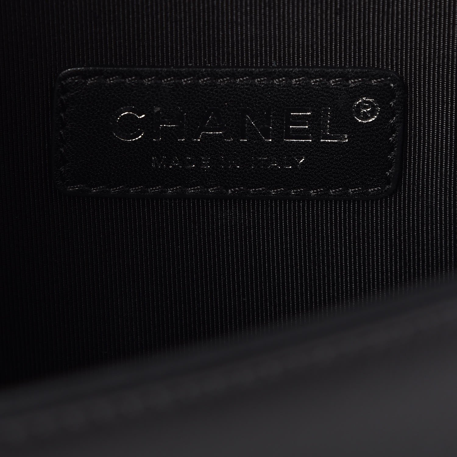 Chanel Calfskin Quilted Medium Boy Flap Black 6 of 8