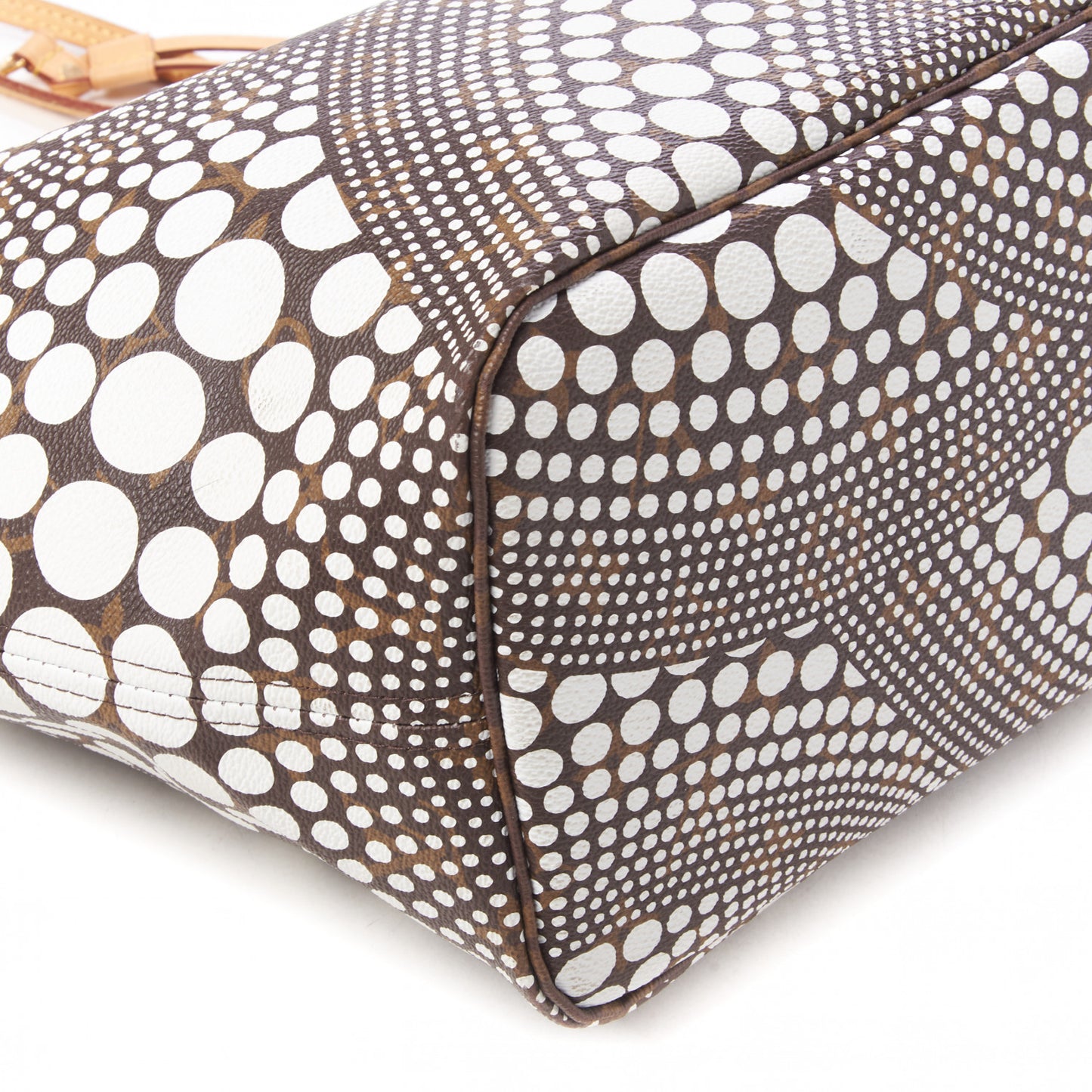 Monogram Kusama Waves Neverfull MM White