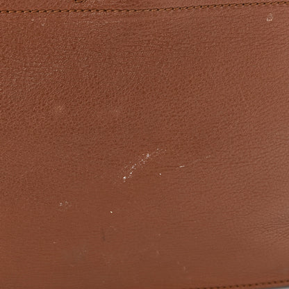 Saint Laurent Calfskin Canvas Medium Muse Two Brown 10 of 12