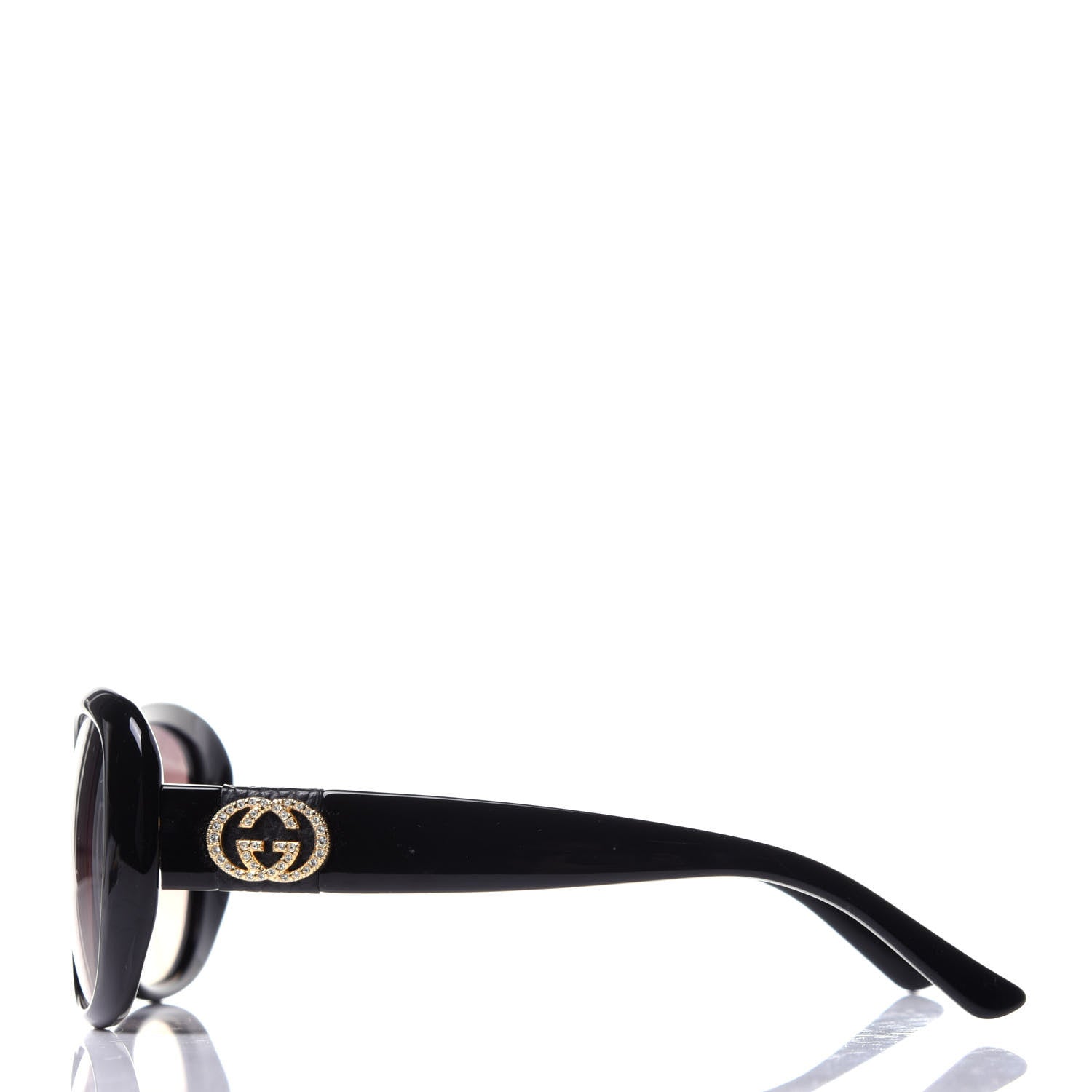 Gucci Acetate Crystal GG Sunglasses GG 3644/N/S Black 3 of 9