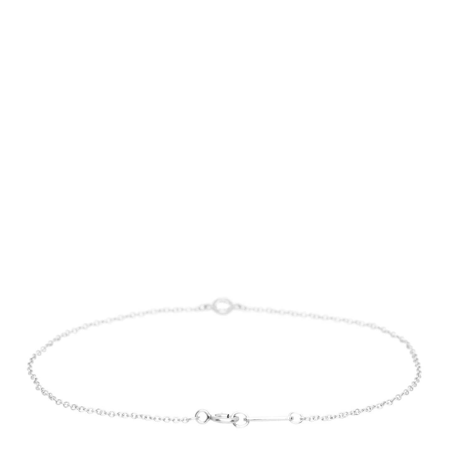 Platinum Diamond .08ct Elsa Peretti Diamonds by the Yard Bracelet