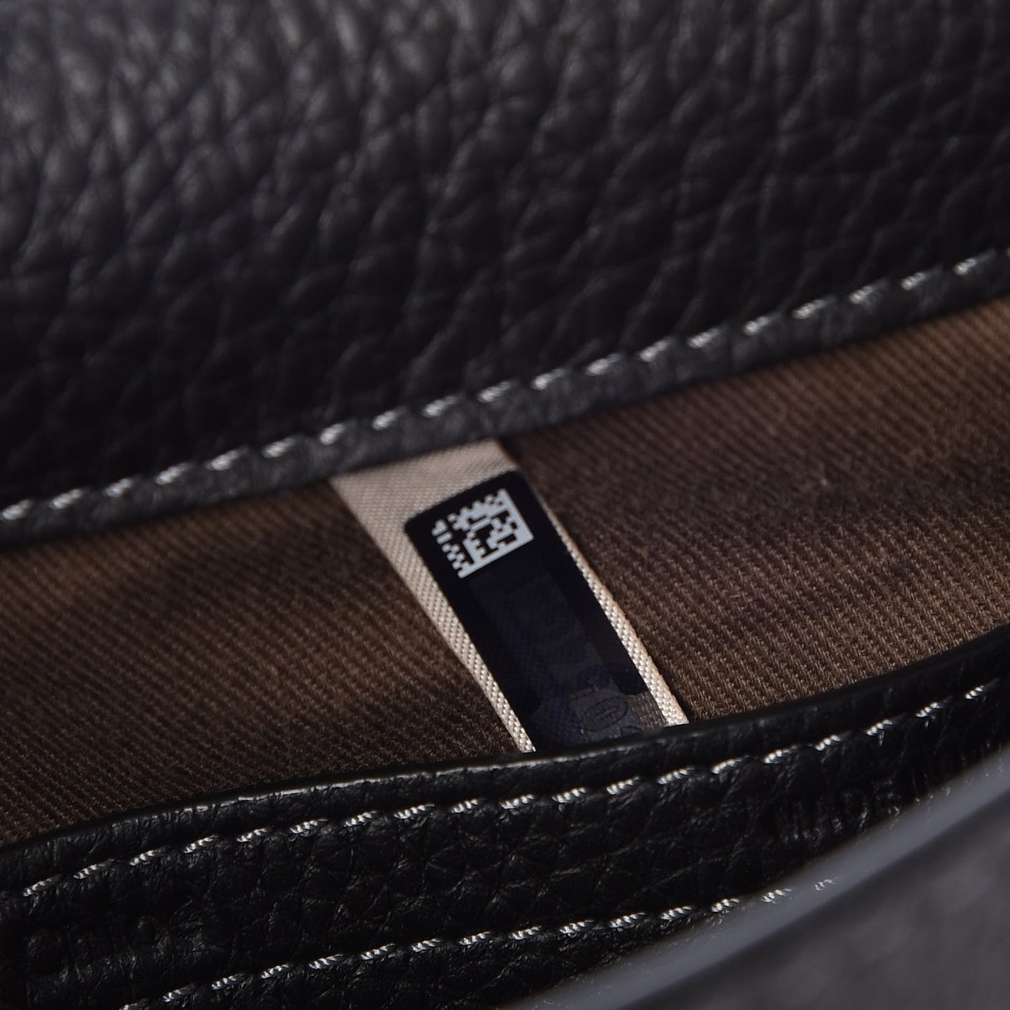 Calfskin Medium Marcie Round Crossbody Bag Black
