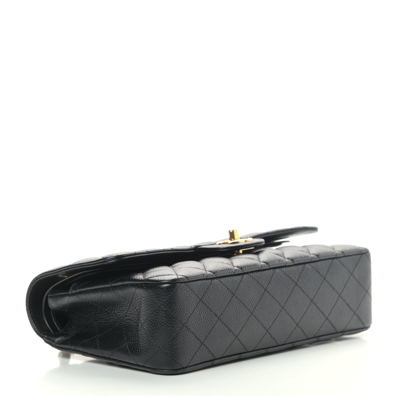 Chanel Caviar Quilted Medium Double Flap Black 4 of 12