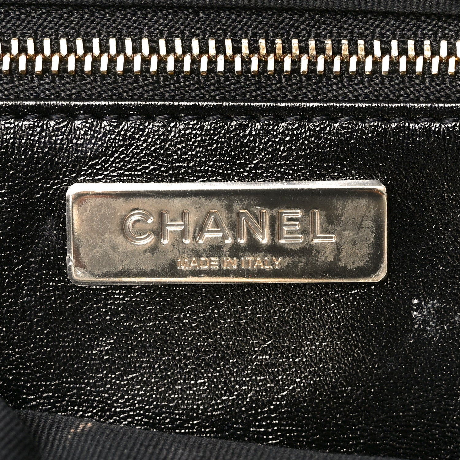 Chanel Shiny Lambskin Quilted 31 Shopping Bag Black 5 of 9