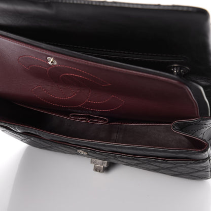 Chanel Aged Calfskin Quilted 2.55 Reissue 226 Flap Black 6 of 7
