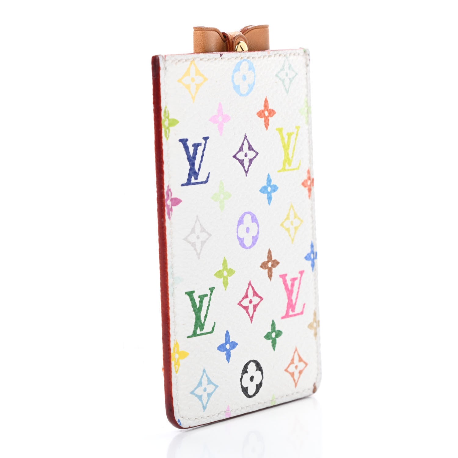 Louis Vuitton Monogram Multicolor Mirror and Case Pouch White 3 of 7