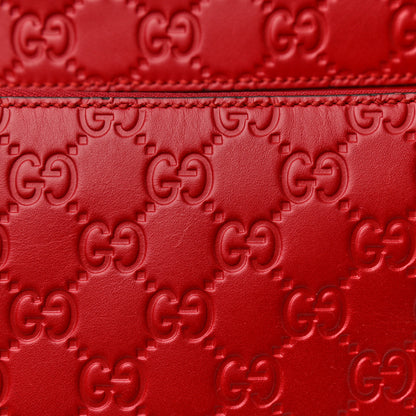 Gucci Guccissima Signature Day Backpack Hibiscus Red 10 of 12