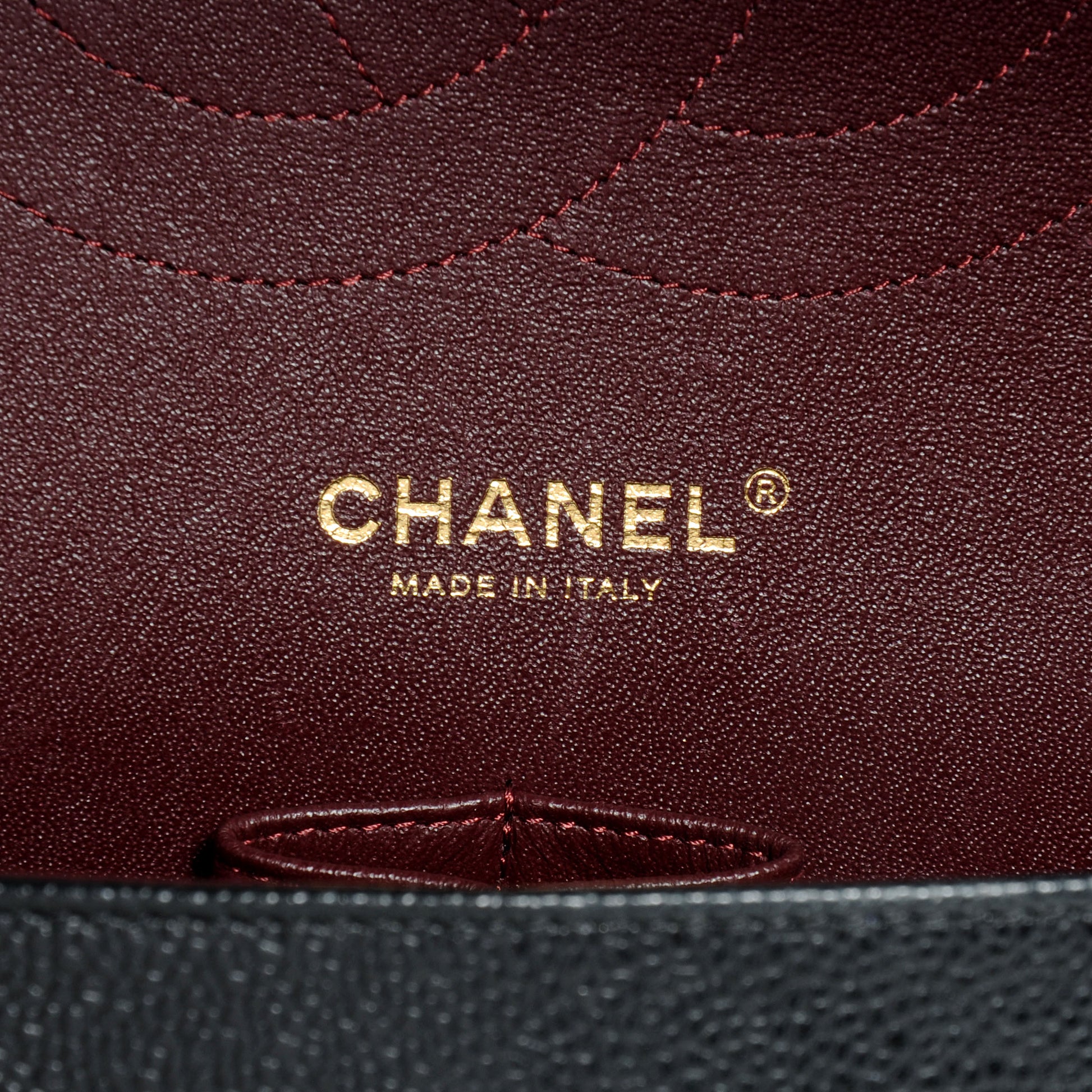 Chanel Caviar Quilted Jumbo Double Flap Black 6 of 8