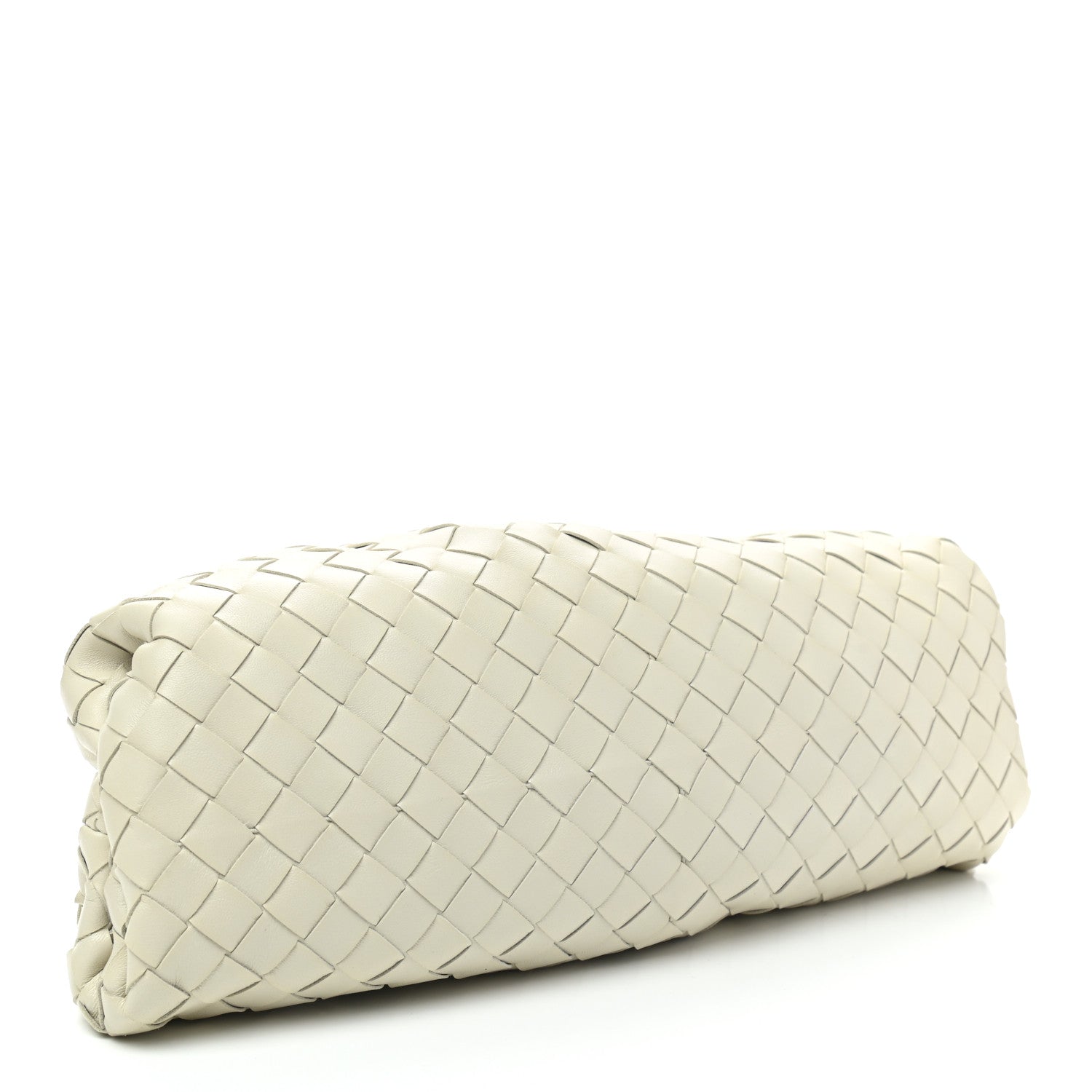 Bottega Veneta Nappa Maxi Intreccio The Pouch Oversized Clutch Plaster 4 of 7