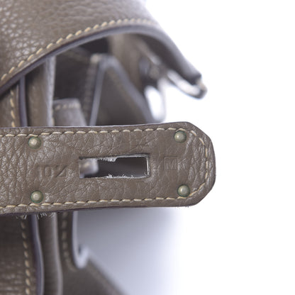 Hermes Taurillon Clemence Jypsiere 37 Etoupe 7 of 13