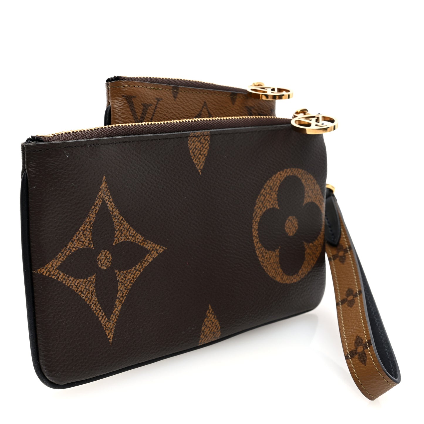 Reverse Monogram Giant Trio Pouch