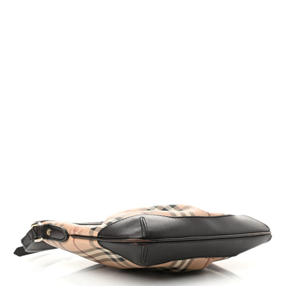 Burberry Haymarket Check Hartham Shoulder Bag Chocolate 4 of 15