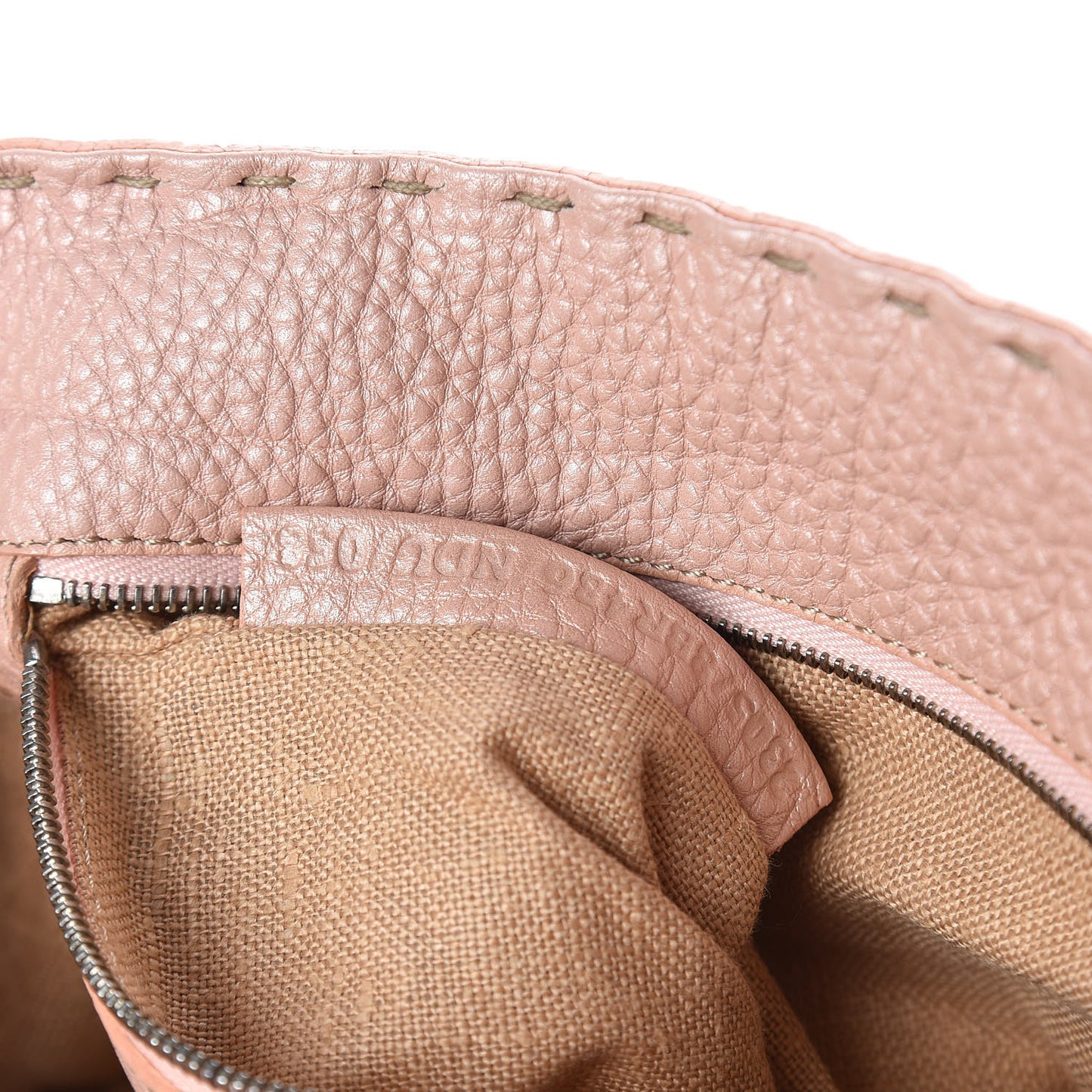 Cuoio Romano Selleria Mini Linda Satchel Cipria