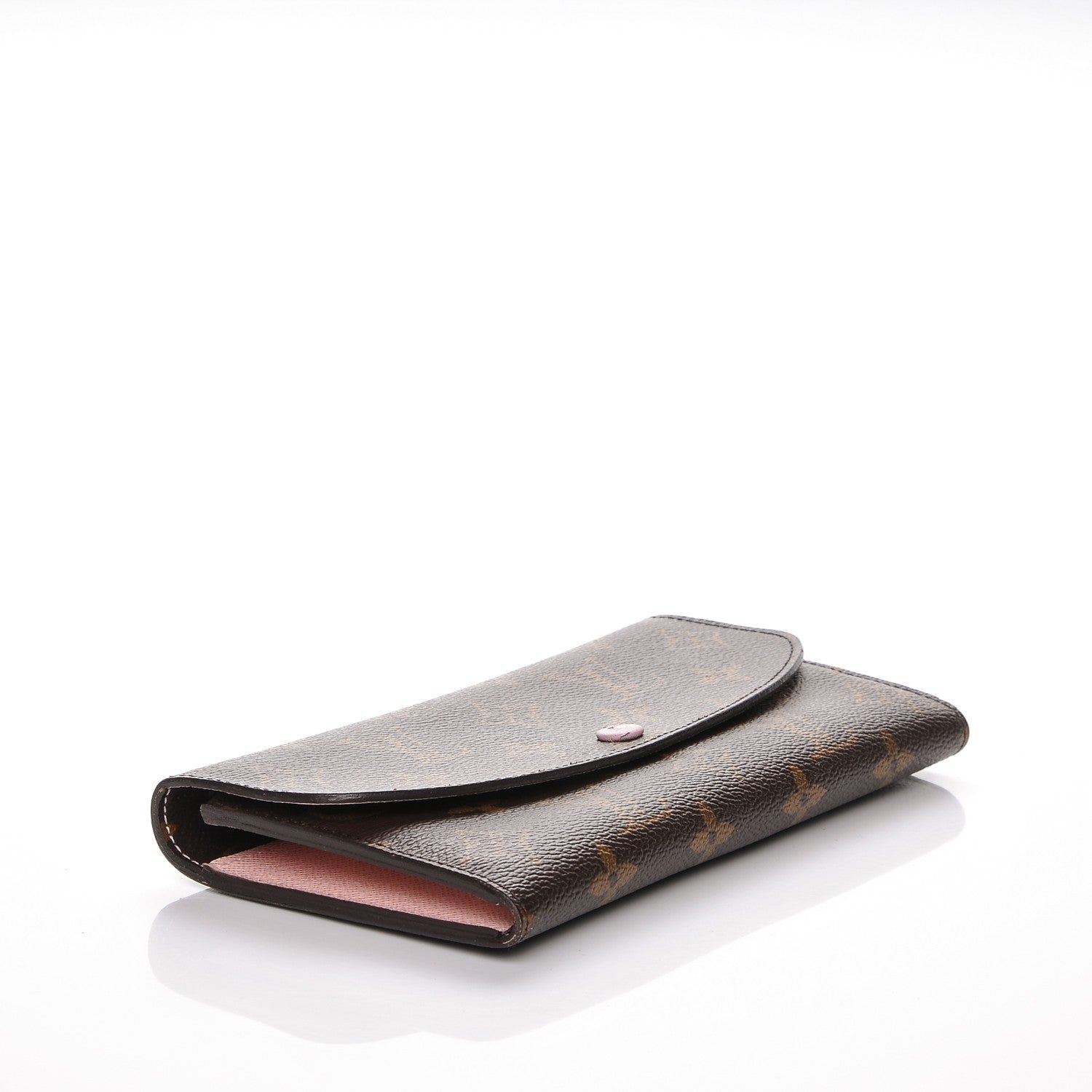 Louis Vuitton Monogram Emilie Wallet Rose Ballerine 3 of 7