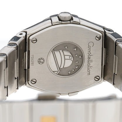 Omega Stainless Steel Diamond Bezel Mother of Pearl 24mm Constellation Quartz Watch 123.15.24.60.05.002 4 of 4