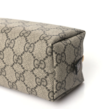 Gucci Soft GG Supreme Monogram Calfskin Medium Ophidia Cosmetic Case Beige Ebony New Acero 10 of 10