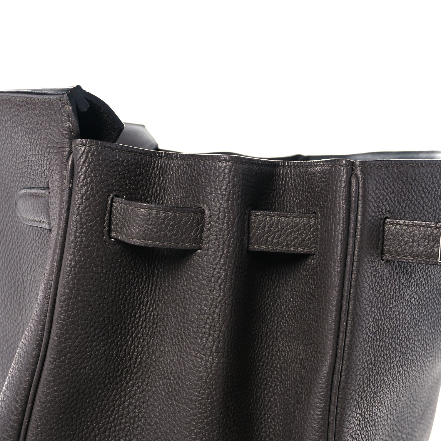 Hermes Togo Birkin 40 Etain 15 of 38