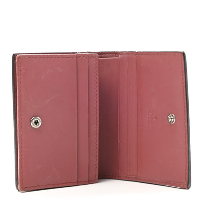 Gucci GG Supreme Monogram Blooms Card Case Beige Multicolor Dry Rose 6 of 11